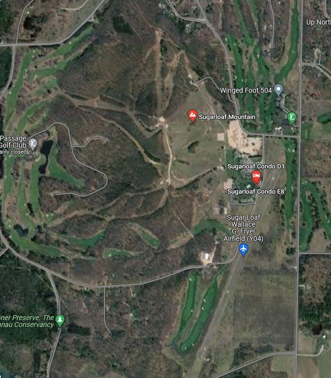 Sugar Loaf Resort - Aerial Photo